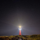 Te3xelse vuurtoren in de nacht / texel Lighthouse at night / justinsinner.nl