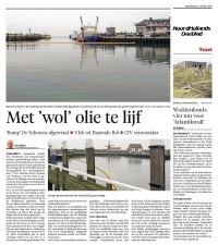 Oilleak harbour Oudeschild. Texel. NHD apr 2016